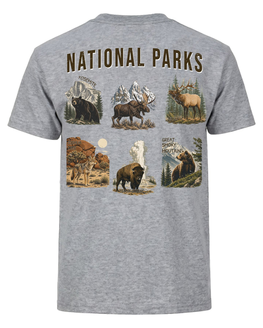 National Parks Wildlife Heritage T-shirt