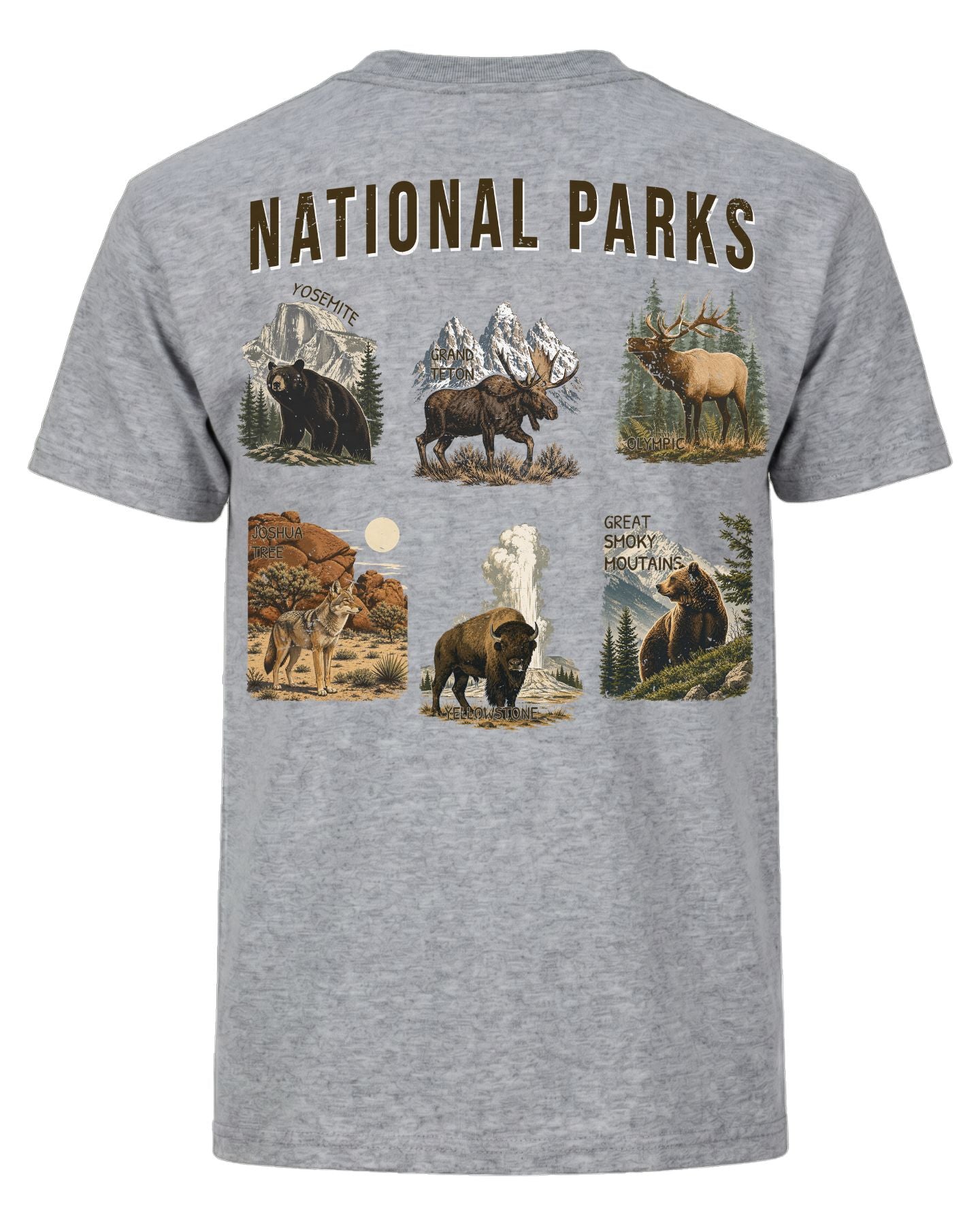National Parks Wildlife Heritage T-shirt
