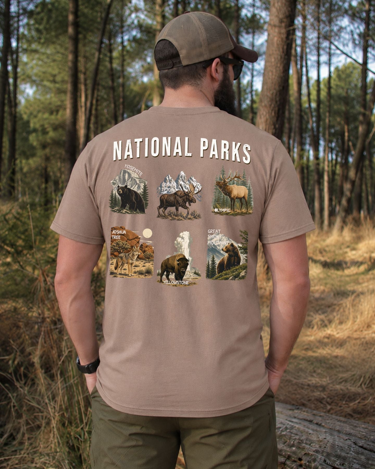 National Parks Wildlife Heritage T-shirt
