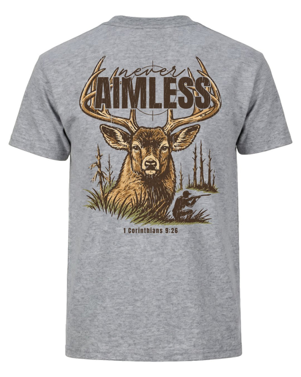 Never Aimless 1 Corinthians 926 T-shirt