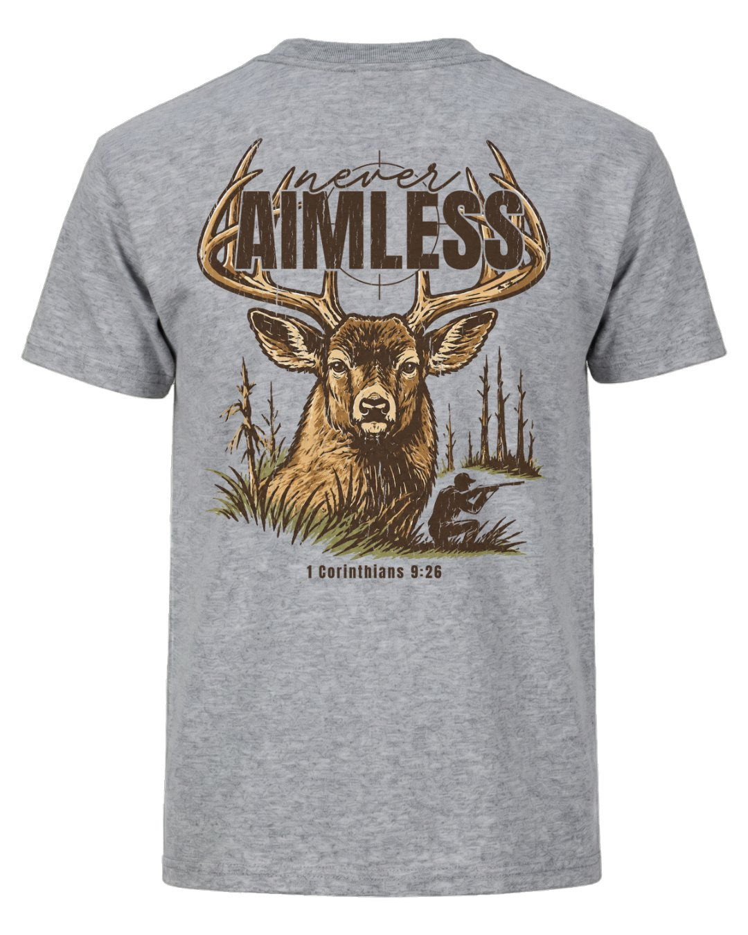 Never Aimless 1 Corinthians 926 T-shirt