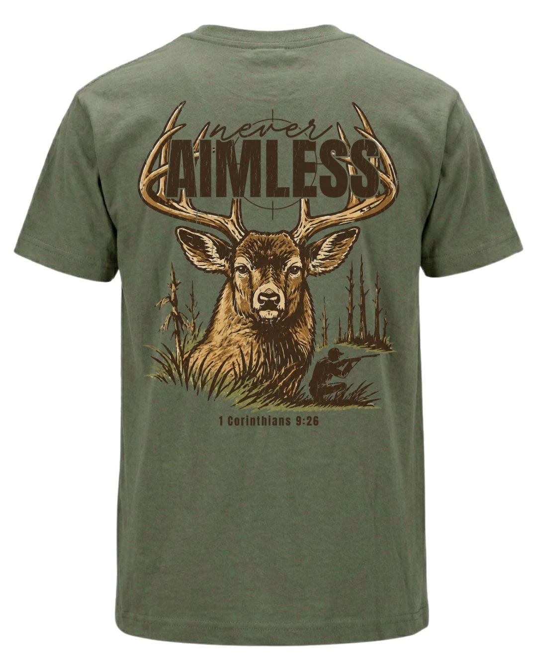 Never Aimless 1 Corinthians 926 T-shirt