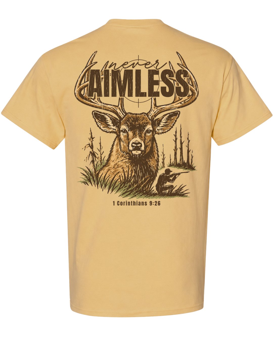 Never Aimless 1 Corinthians 926 T-shirt