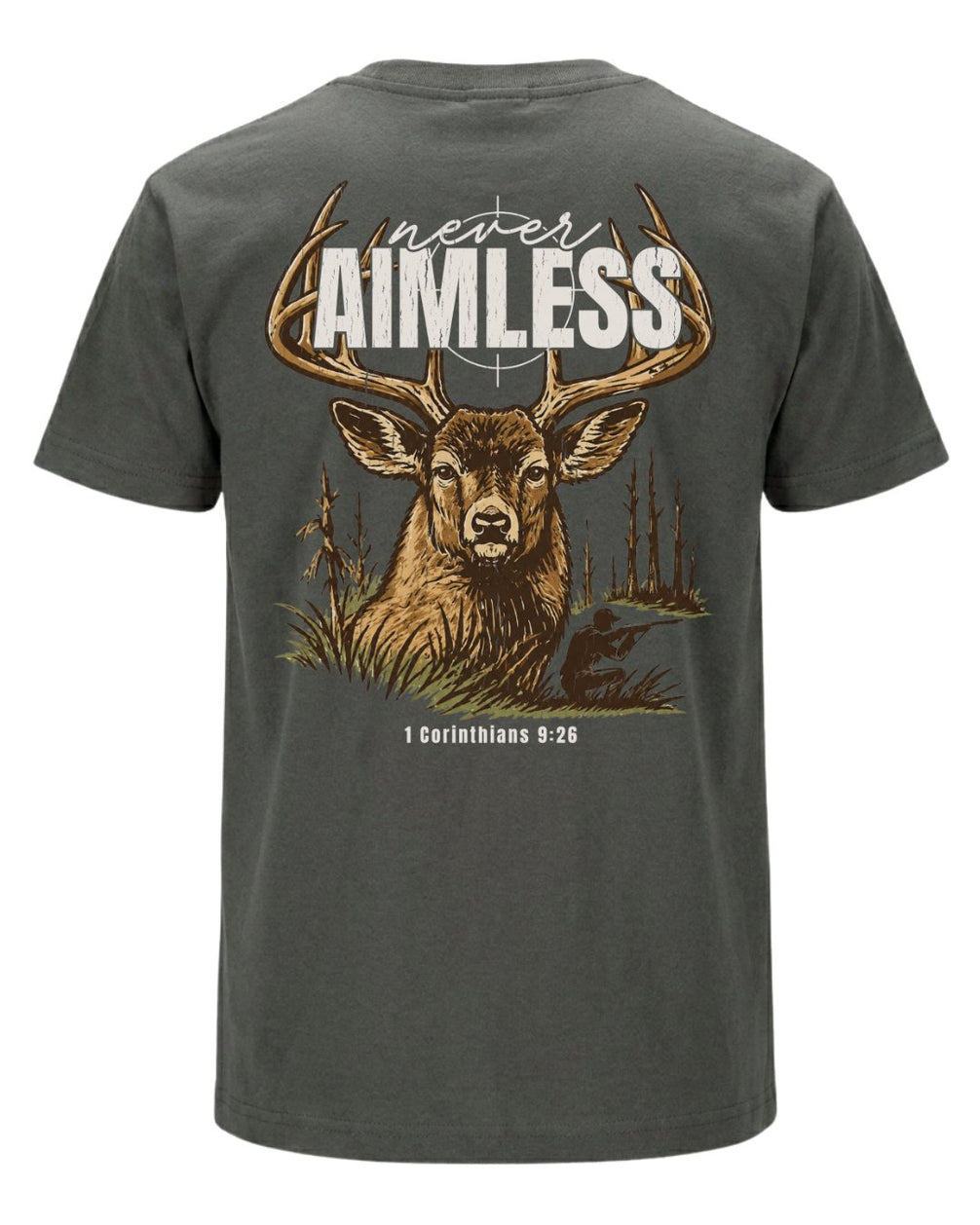 Never Aimless 1 Corinthians 926 T-shirt
