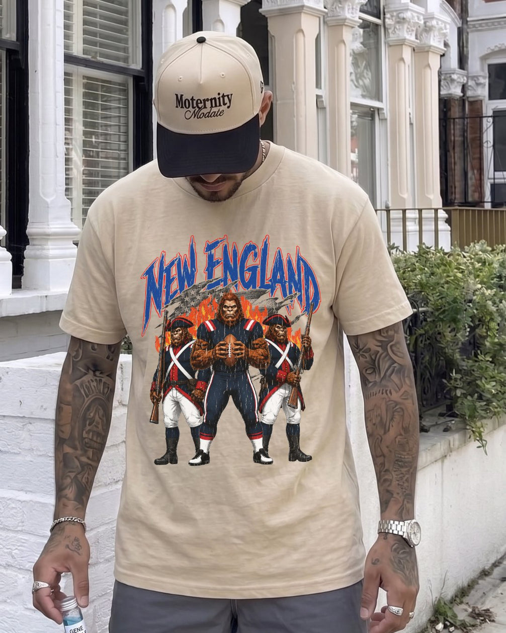 New England Phantom Inferno Football T-shirt