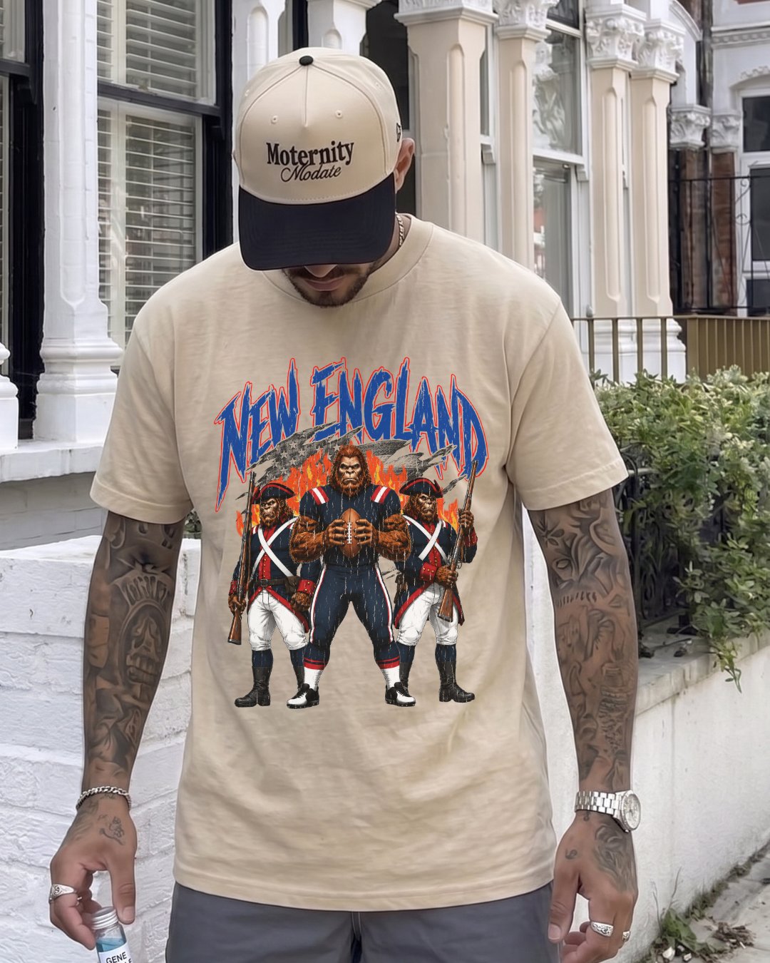 New England Phantom Inferno Football T-shirt