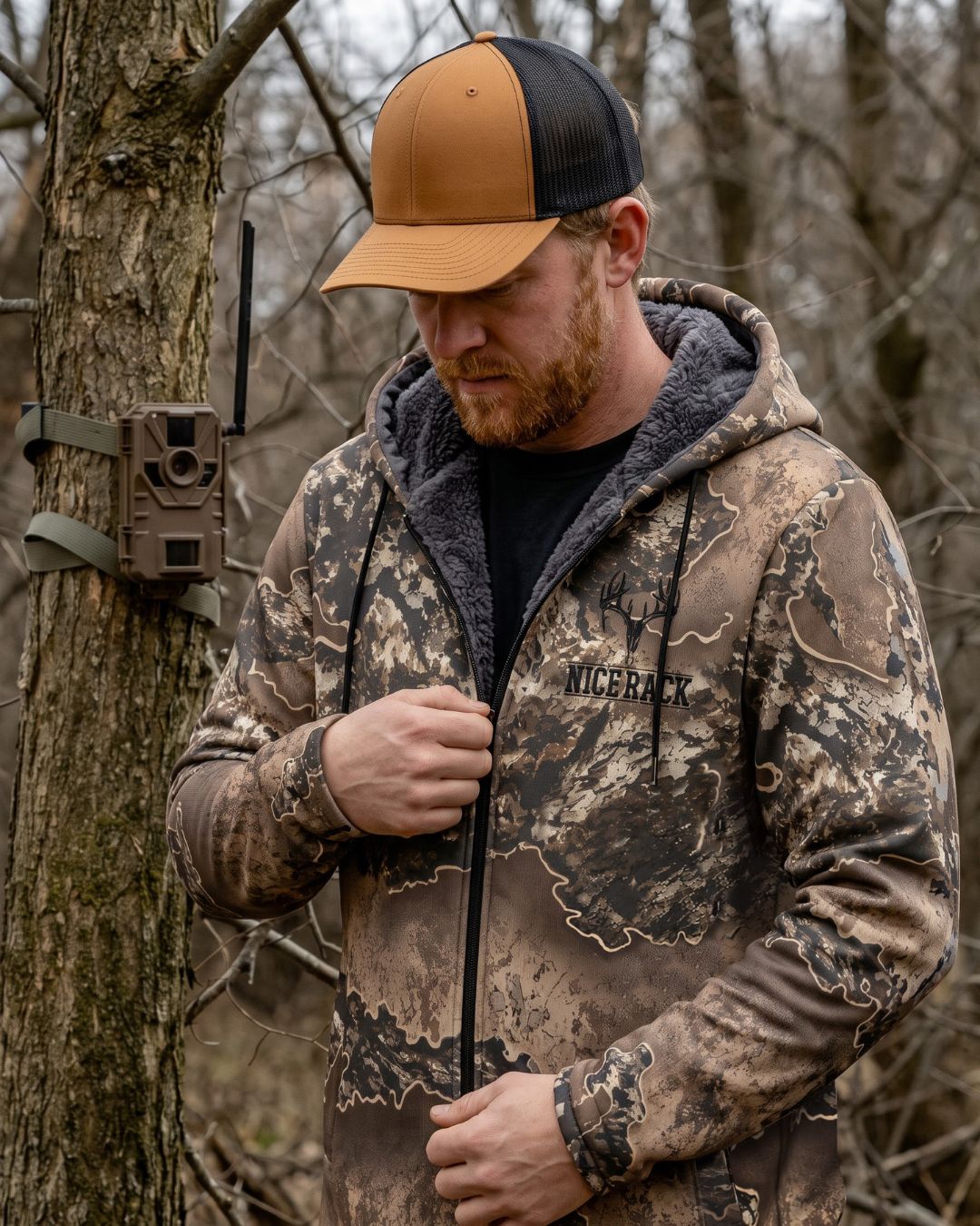 Nice Rack Camo Fleece-Lined Jacket