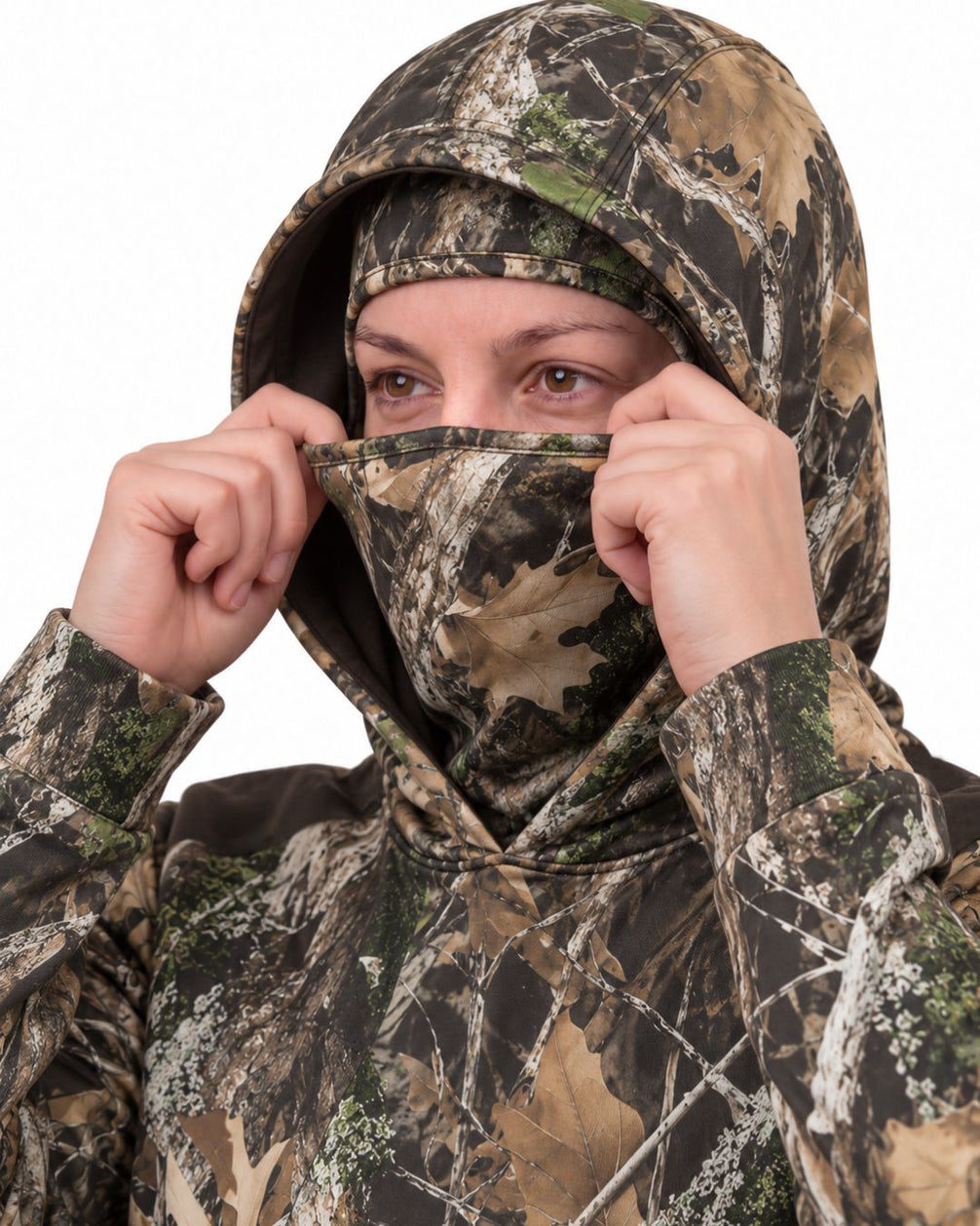 No Limit Outdoors Camo Balaclava Hoodie