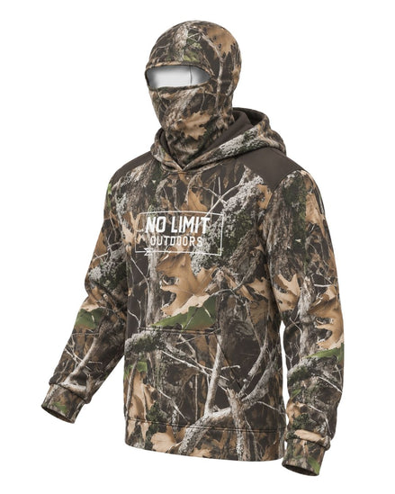 No Limit Outdoors Camo Balaclava Hoodie