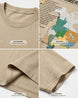 North American Deer Map T-Shirt