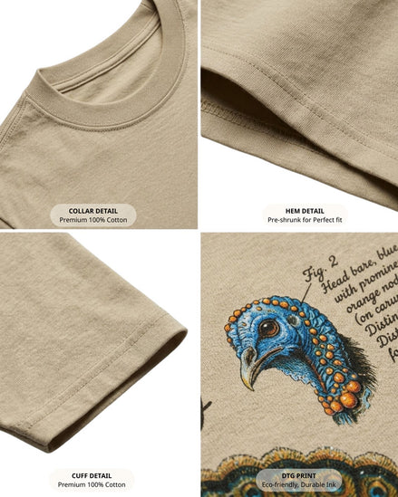 Ocellated Turkey Hunting T-Shirt