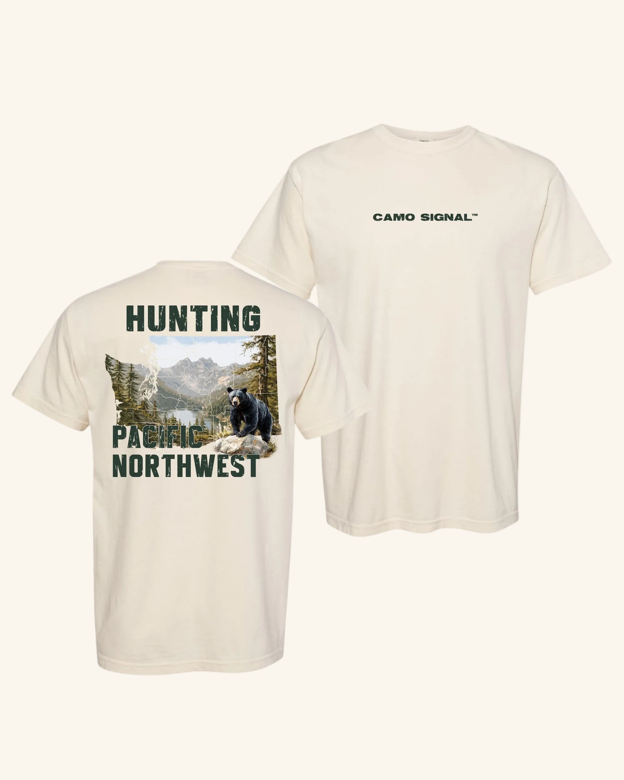 Pacific Northwest Wildlife Hunting T-shirt