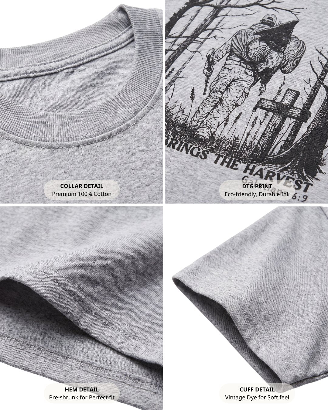 Patience Brings The Harvest T-shirt