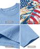 Patriotic Golden Retriever American Flag T-shirt