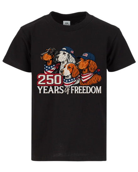 Patriotic Setters 250th Anniversary T-shirt