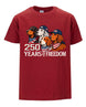 Patriotic Setters 250th Anniversary T-shirt
