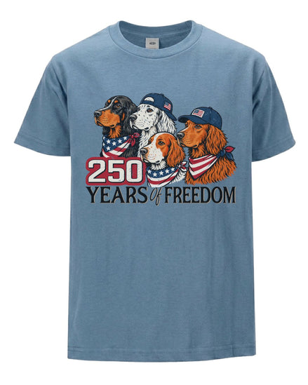 Patriotic Setters 250th Anniversary T-shirt