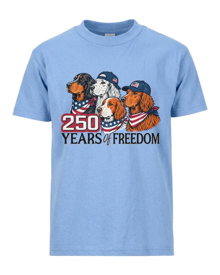 Patriotic Setters 250th Anniversary T-shirt