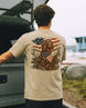 Patriotic Spaniel Hunting Dog T-shirt