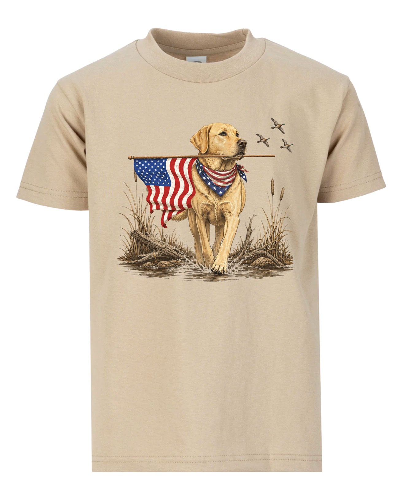 Patriotic Dog Hunting T-shirt