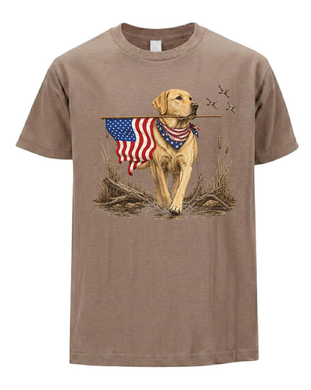 Patriotic Dog Hunting T-shirt