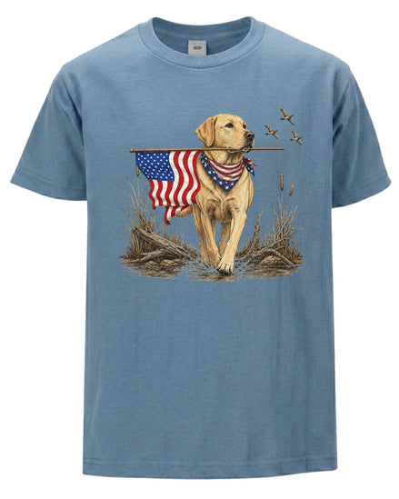 Patriotic Dog Hunting T-shirt