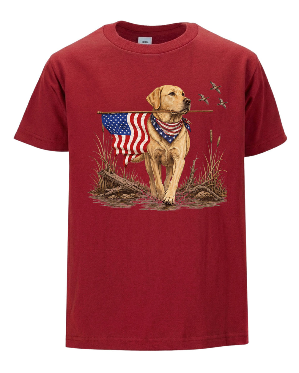 Patriotic Dog Hunting T-shirt