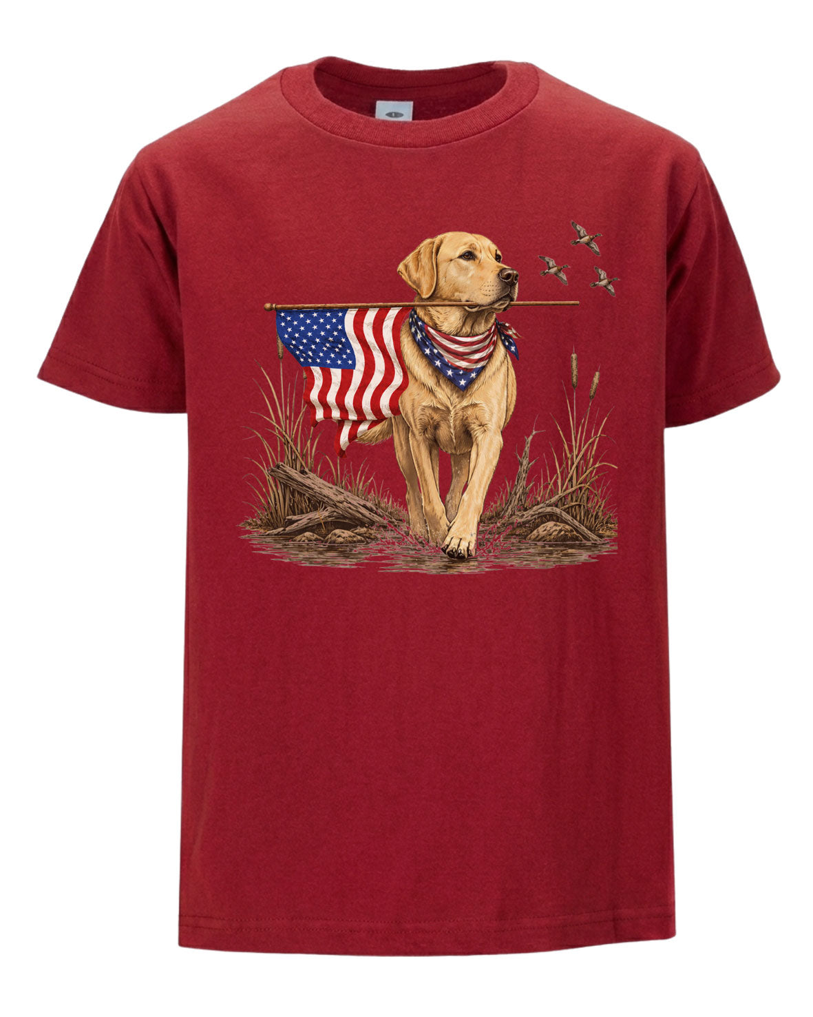 Patriotic Dog Hunting T-shirt