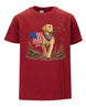 Patriotic Dog Hunting T-shirt
