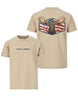 Patriotic Moose Hunting T-shirt