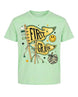 Pennant Flag Fifth Grade Youth Tee