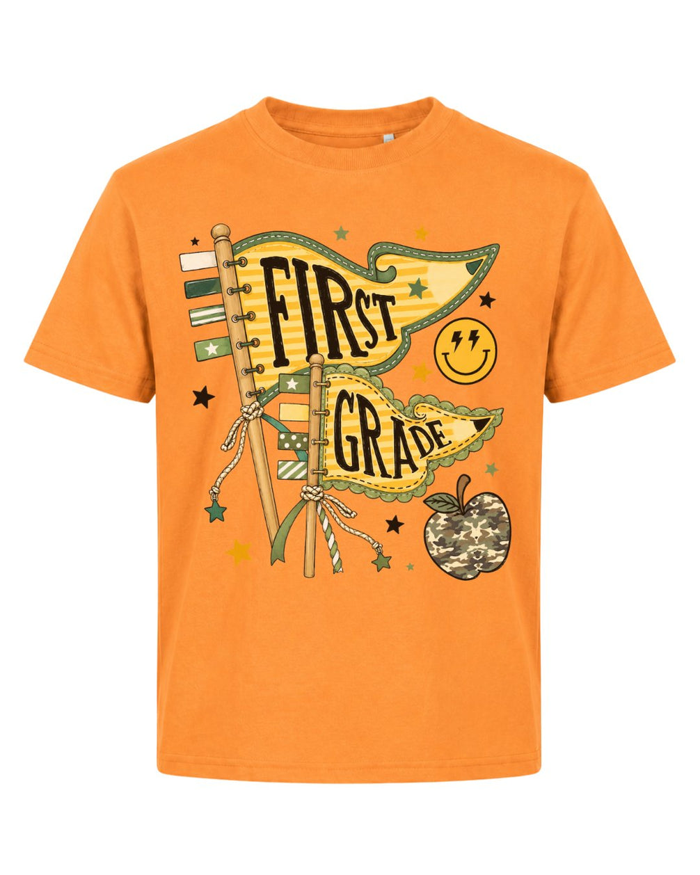 Pennant Flag Fifth Grade Youth Tee