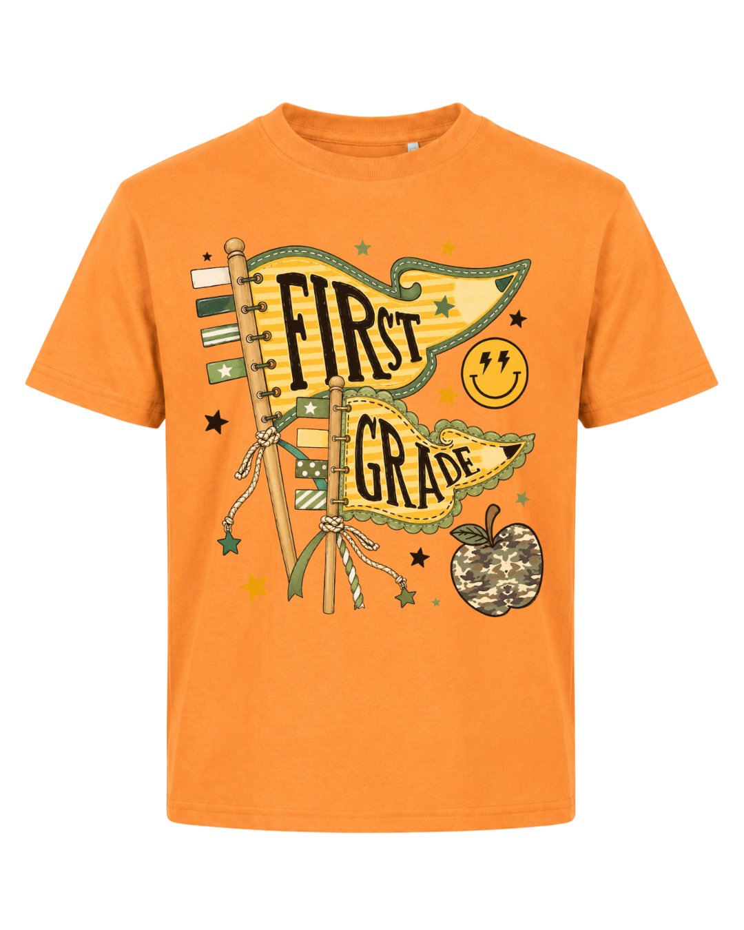 Pennant Flag Fifth Grade Youth Tee