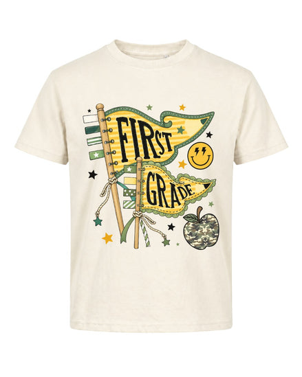 Pennant Flag Fifth Grade Youth Tee