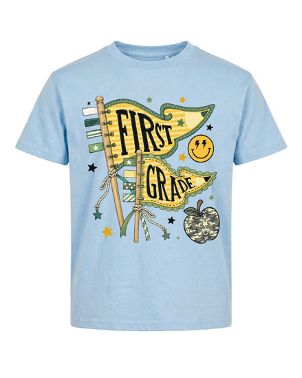 Pennant Flag Fifth Grade Youth Tee