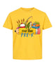 Personalizable Little Fisherman Back To School Youth Tee