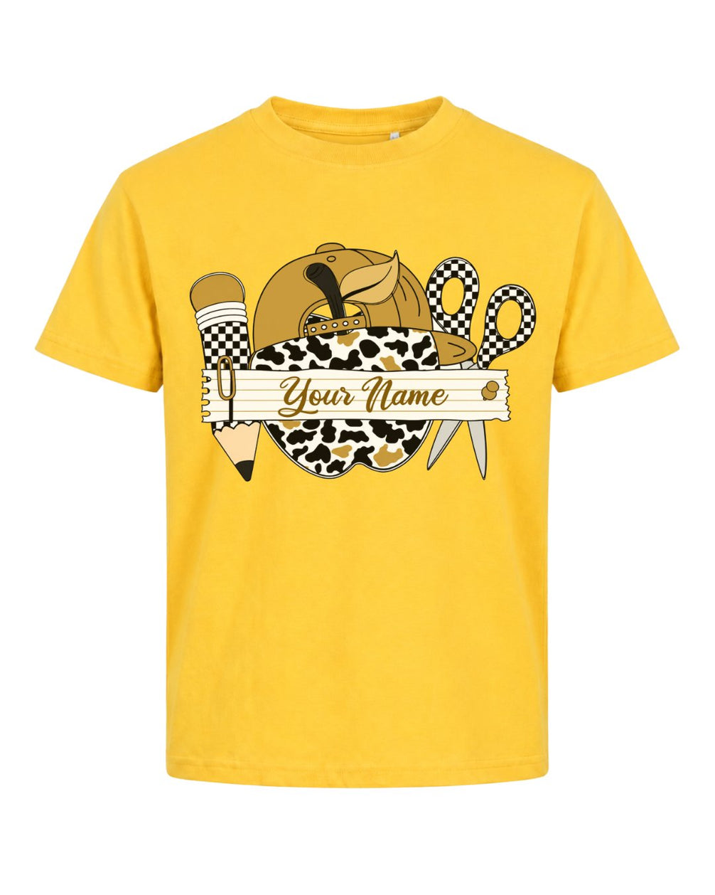Personalizable Little Hunter Back To School Youth Tee