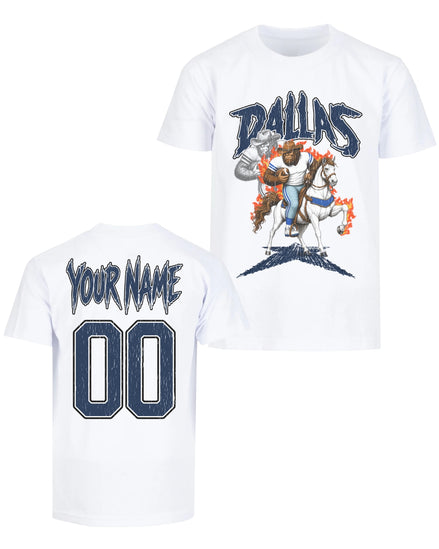 Personalized Dallas Phantom Inferno Football T-shirt