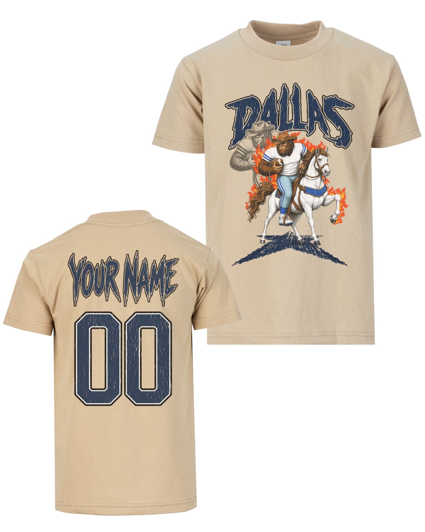 Personalized Dallas Phantom Inferno Football T-shirt