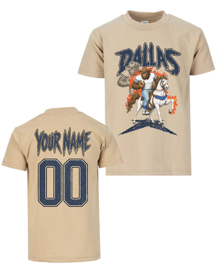 Personalized Dallas Phantom Inferno Football T-shirt
