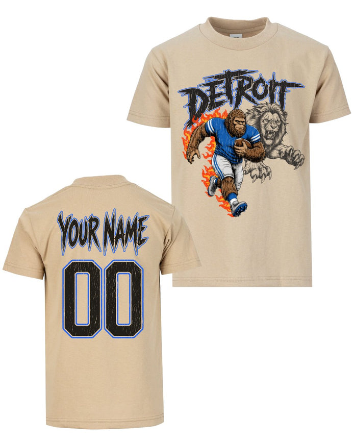 Personalized Detroit Phantom Inferno Football T-shirt