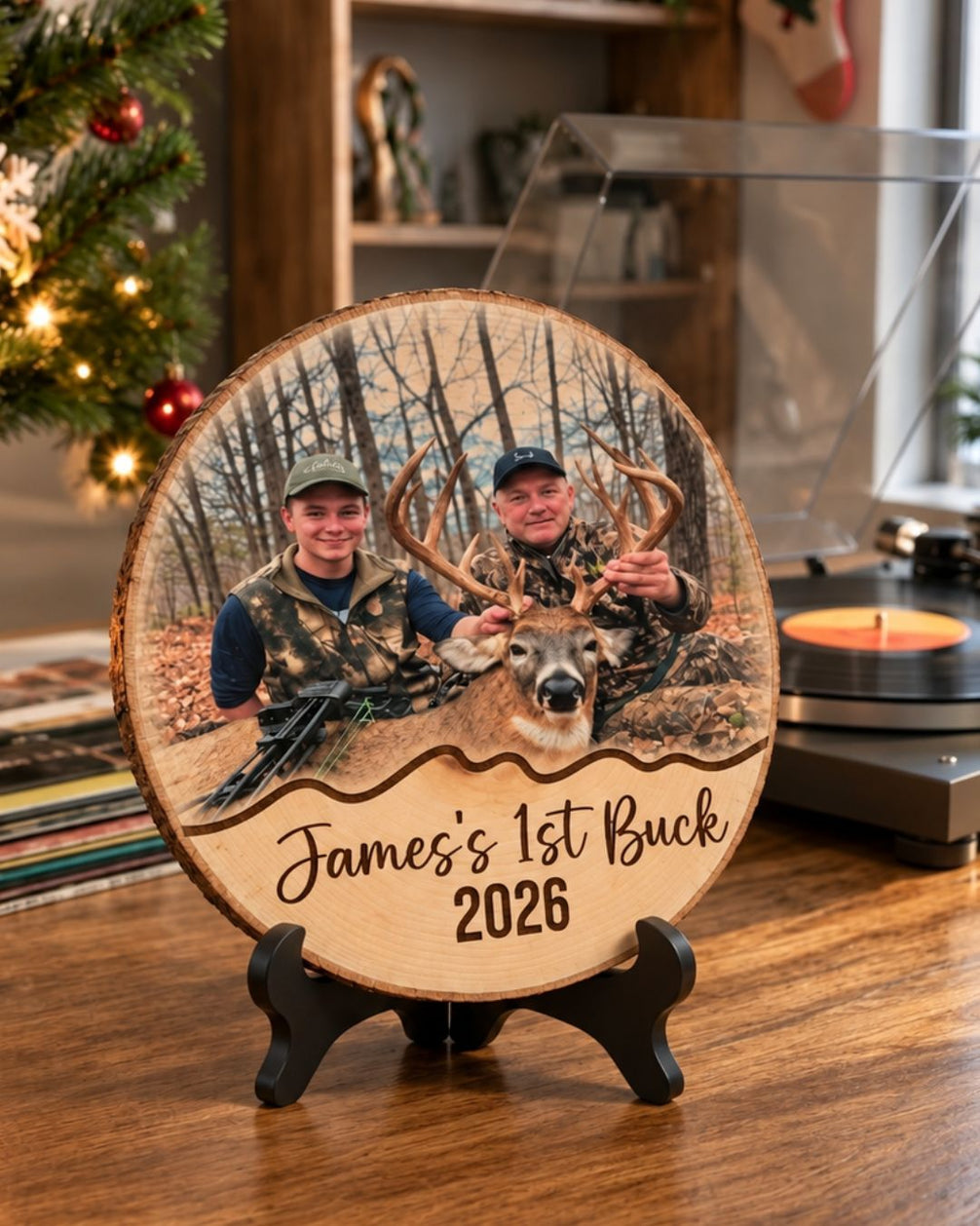 Personalized First Hunting Harvest Wood Plaque