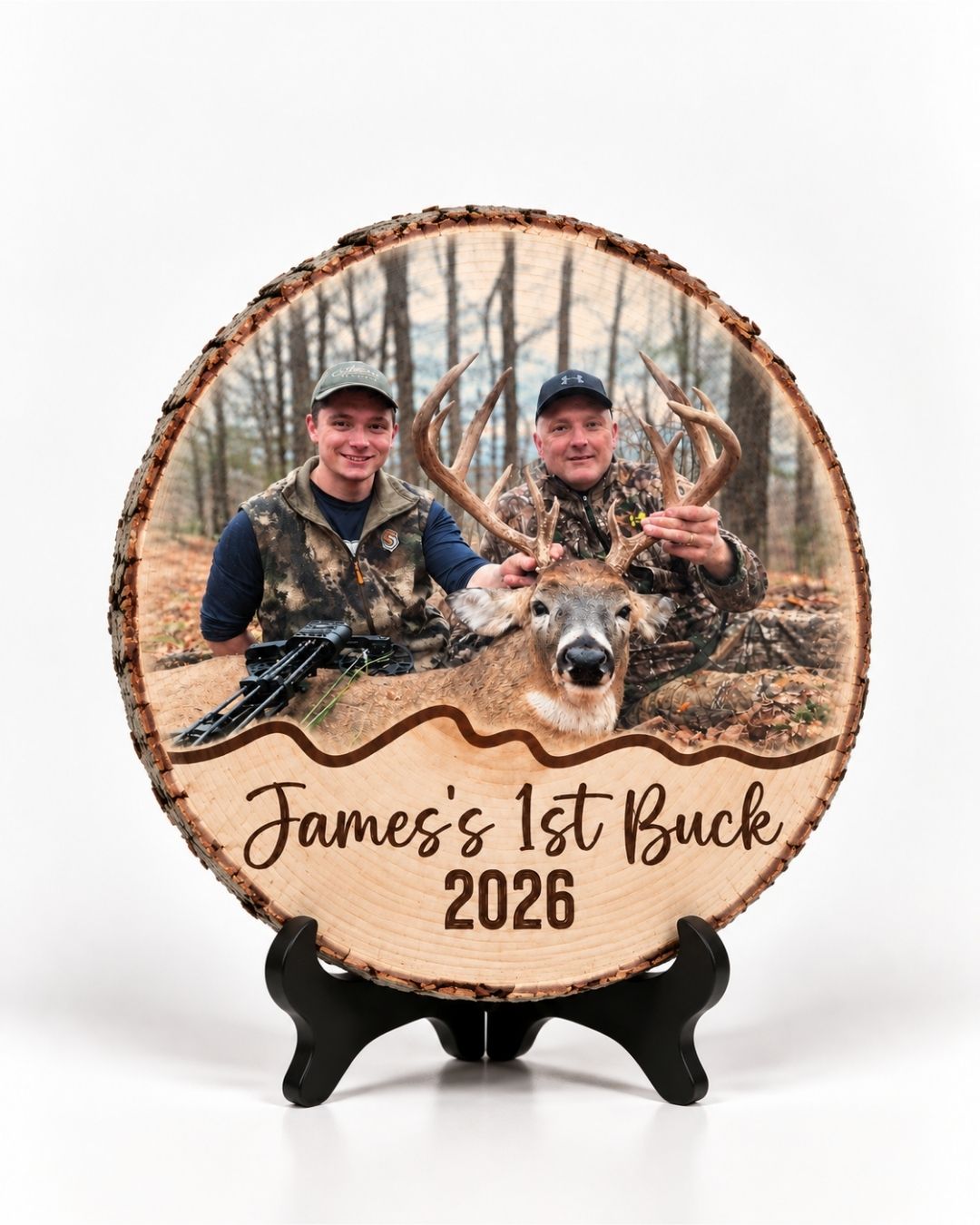 Personalized First Hunting Harvest Wood Plaque
