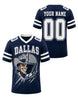 Personalized Name & Number Dallas Mascot Jersey Football