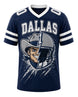 Personalized Name & Number Dallas Mascot Jersey Football