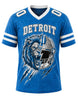 Personalized Name & Number Detroit Mascot Jersey Football