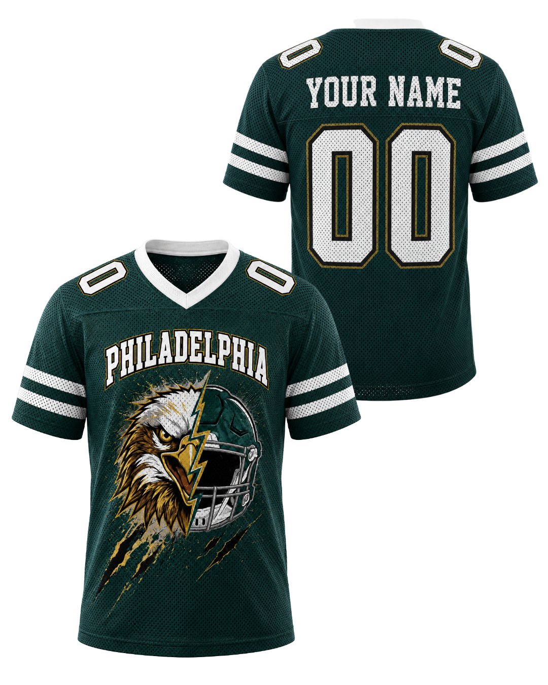 Personalized Name & Number Philadelphia Mascot Jersey Football