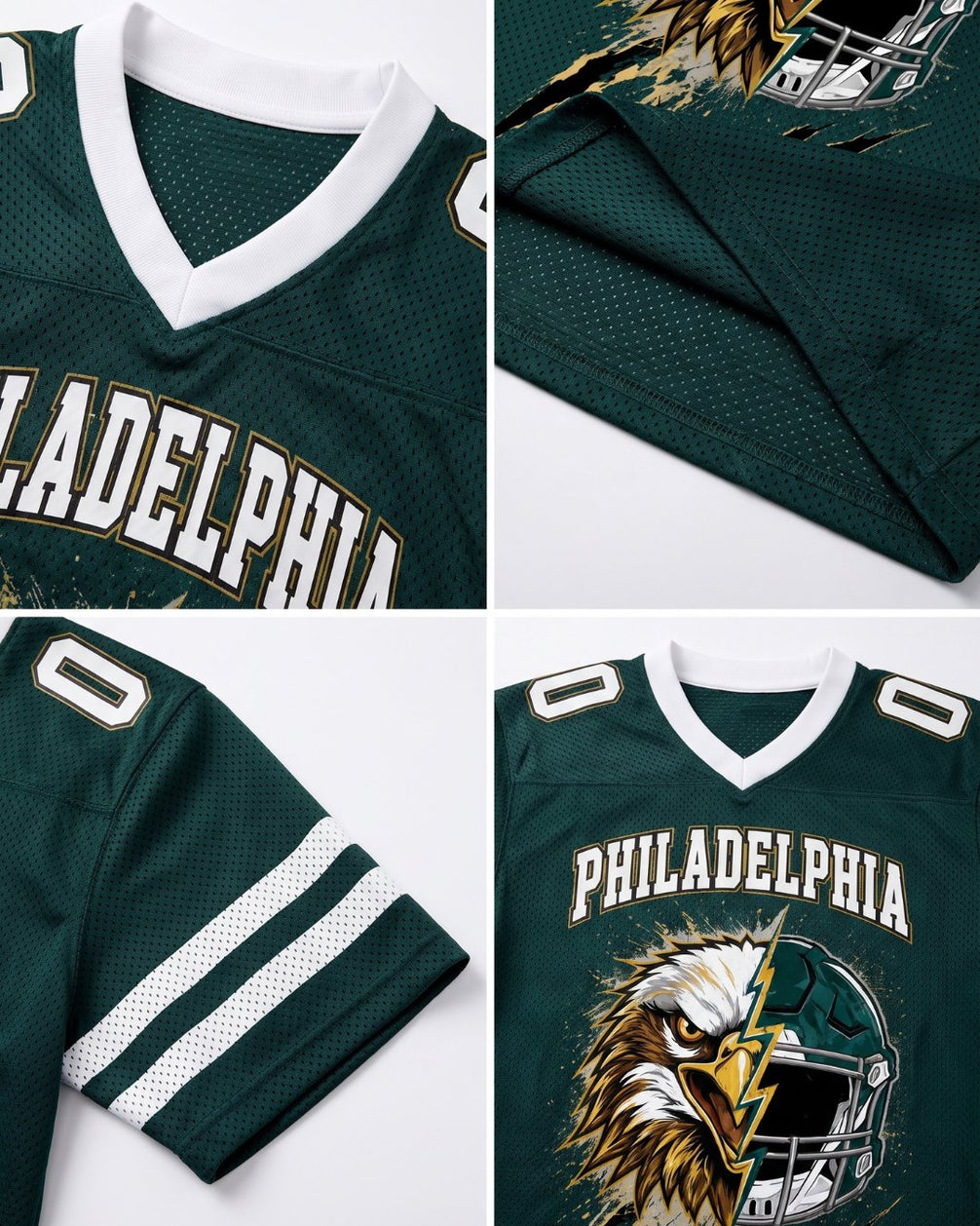 Personalized Name & Number Philadelphia Mascot Jersey Football