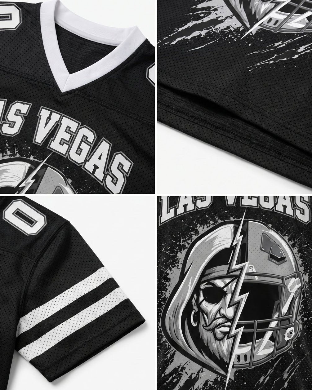 Personalized Name & Number Las Vegas Mascot Jersey Football