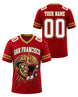 Personalized Name & Number San Francisco Mascot Jersey Football